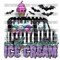 We all scream for ice cream PNG