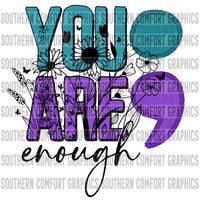 You Are Enough PNG