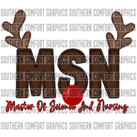 MSN Reindeer  PNG