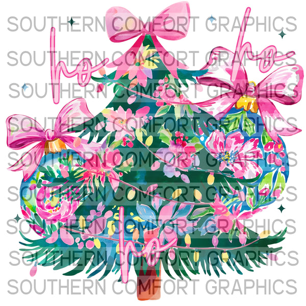 Preppy Christmas Tree |PNG|