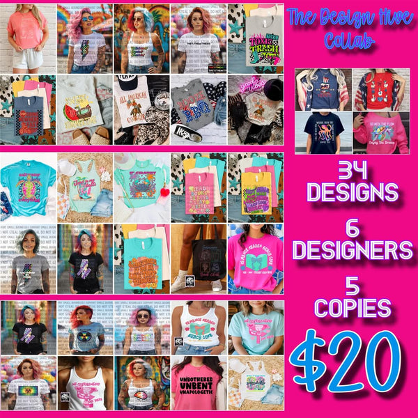 The Design Hive Collab JUNE 2025 Bundle [Designers Choice]