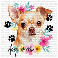 Floral Dog |PNG|