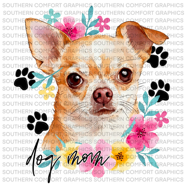 Floral Dog |PNG|