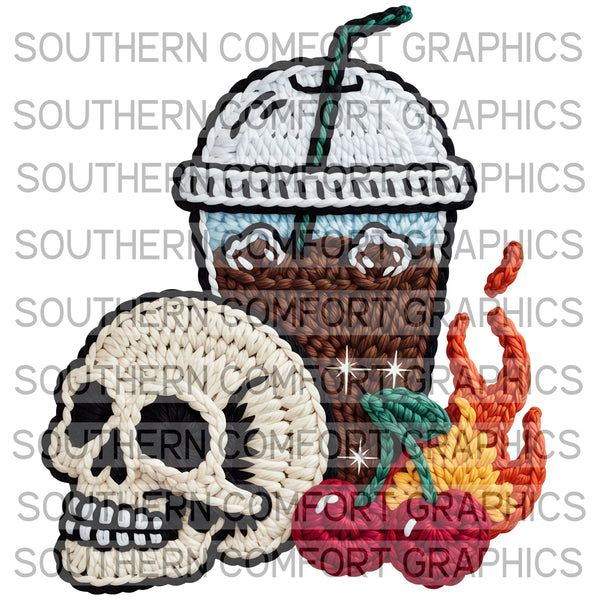 Yarn Coffee Cup |PNG|