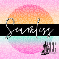 Summer Ombre Leopard *SEAMLESS*