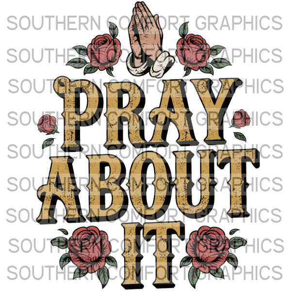 Pray About It |PNG|