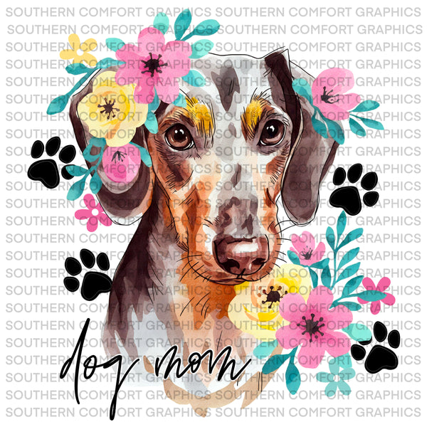 Floral Dog |PNG|