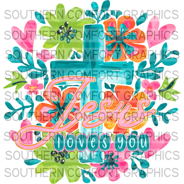 Jesus Loves You |PNG|