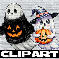 Ghost Clipart Bundle