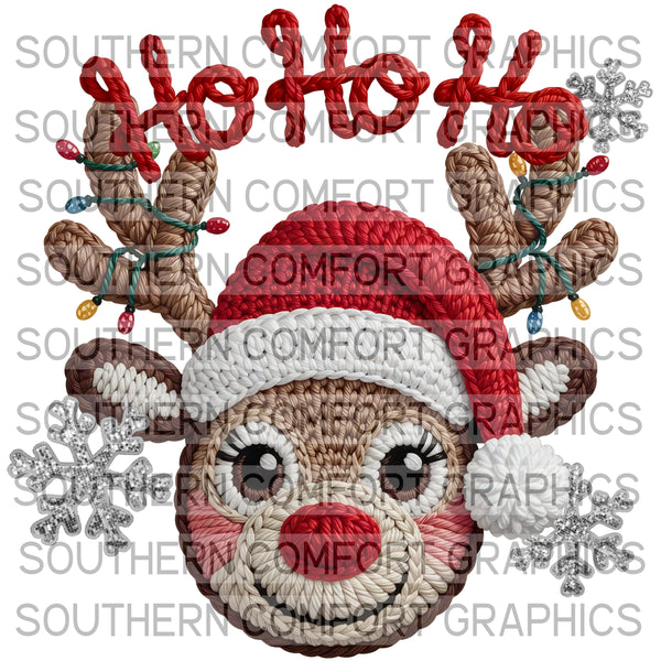 Crochet Ho Ho Ho  |PNG|