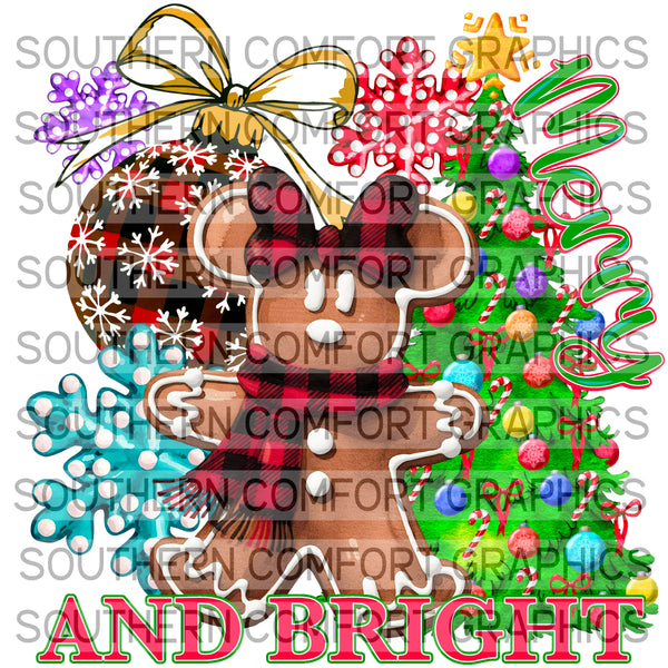 Merry And Bright |PNG|