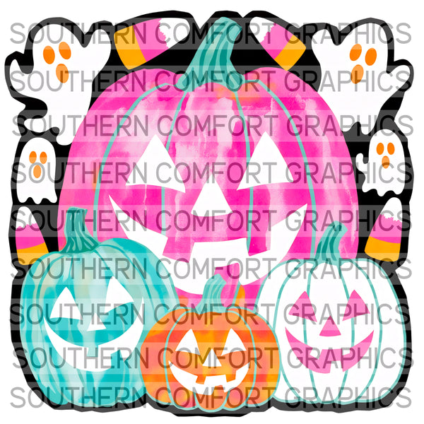 Watercolor Halloween |PNG|