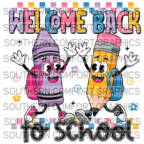 Welcome back to school |PNG|