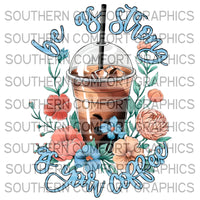 Be Strong As Your Coffee |PNG|