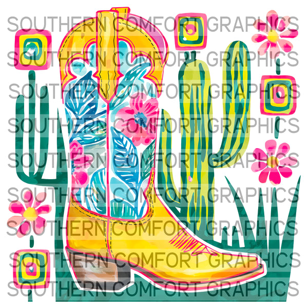 Cowboy Boot |PNG|