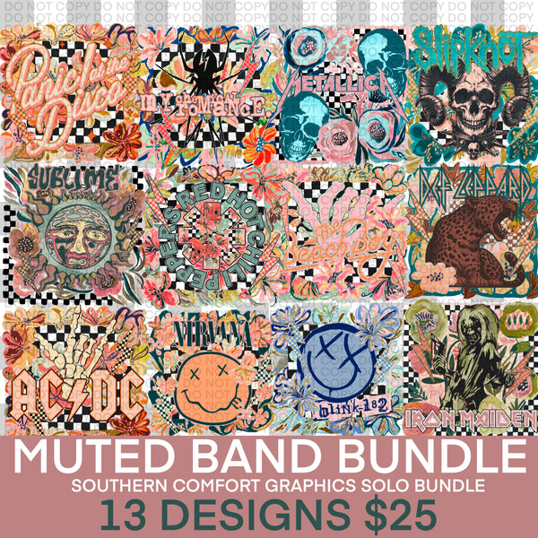 Muted Rock Band Bundle