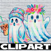 Ghost Clipart Bundle