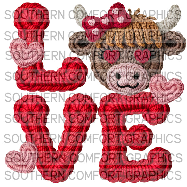 Love highland cow |PNG|