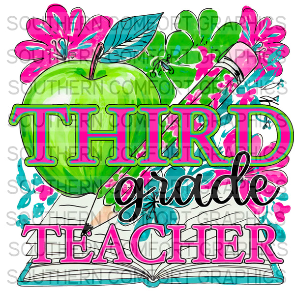 Third Grade Teacher |PNG|