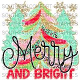 Merry And Bright |PNG|