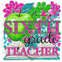 Sixth Grade Teacher |PNG|
