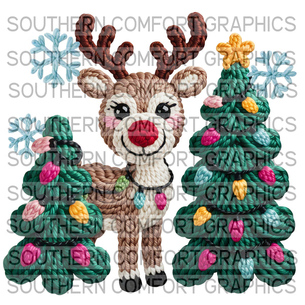 Crochet Reindeer |PNG|