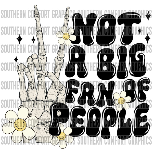 Not A Big Fan Of People PNG