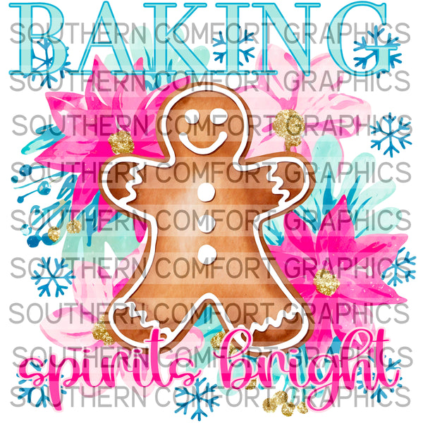 Baking Spirits Bright |PNG|
