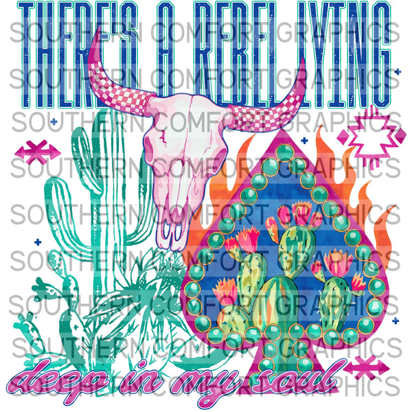 There's a rebel lying deep in my soul |PNG|