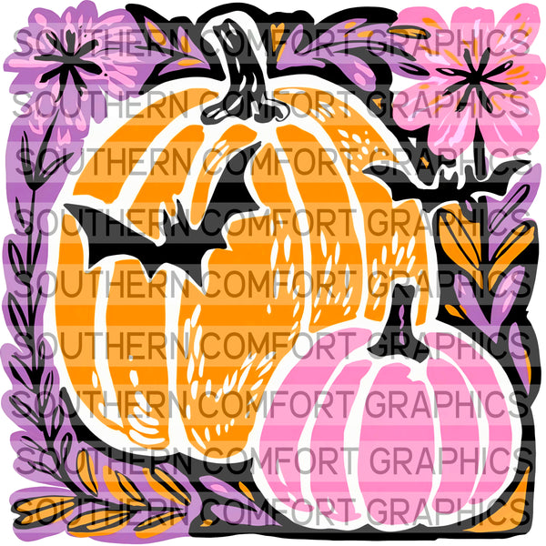 Halloween Pumpkins |PNG|