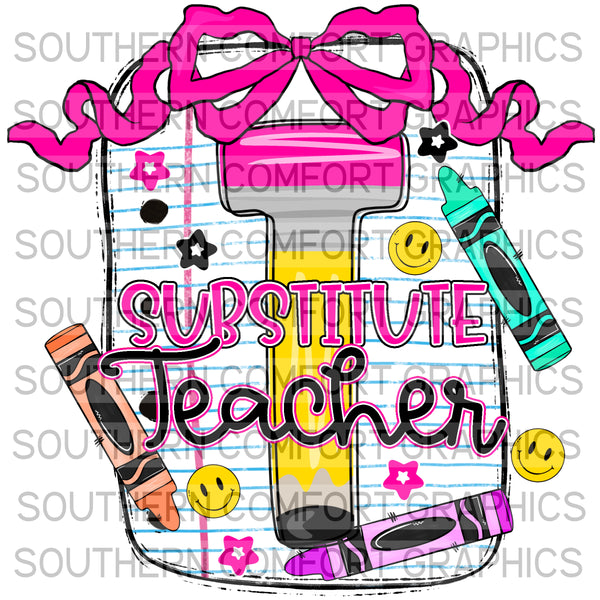 Substitute Teacher |PNG|