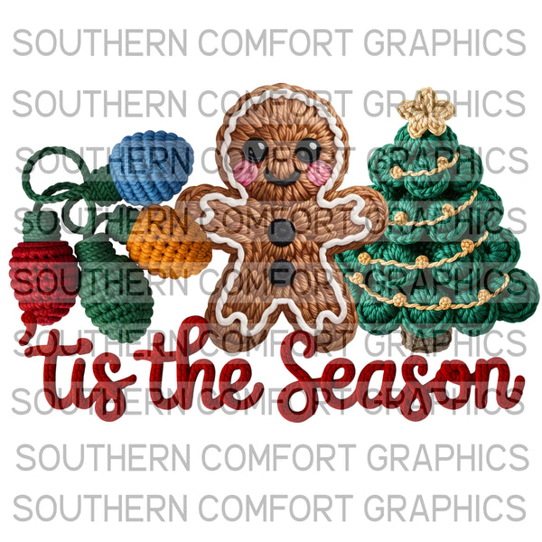 Crochet Tis The Season |PNG|