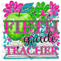 Fifth Grade Teacher |PNG|