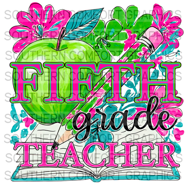 Fifth Grade Teacher |PNG|