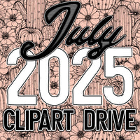 July 2025 Clipart Drive