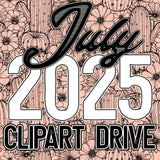 July 2025 Clipart Drive
