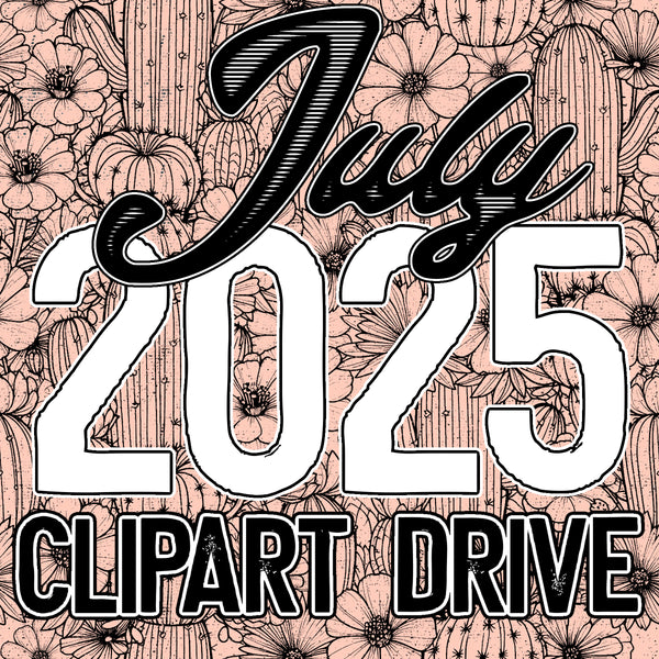 July 2025 Clipart Drive