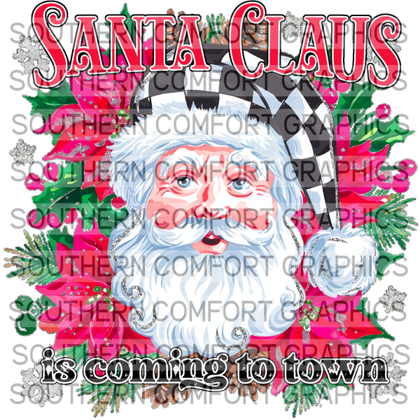 Santa Claus Is Coming To Town |PNG|