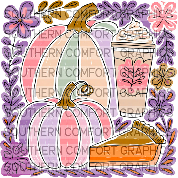 Pastel Fall |PNG|