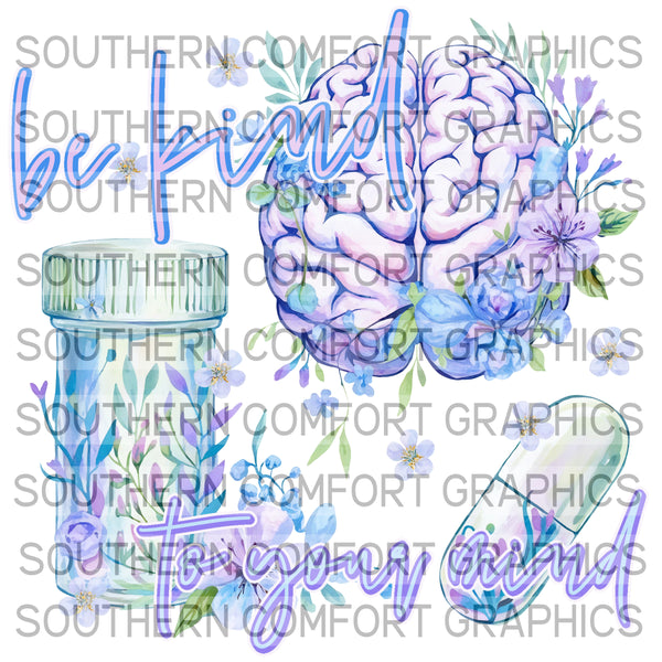 Be Kind To Your Mind |PNG|