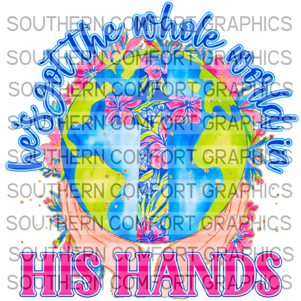 He's got the whole world in his hands  |PNG|