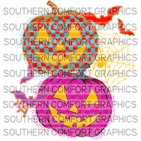 Neon Pumpkins |PNG|