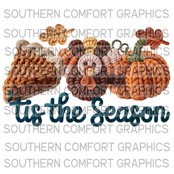 Crochet Tis The Season |PNG|