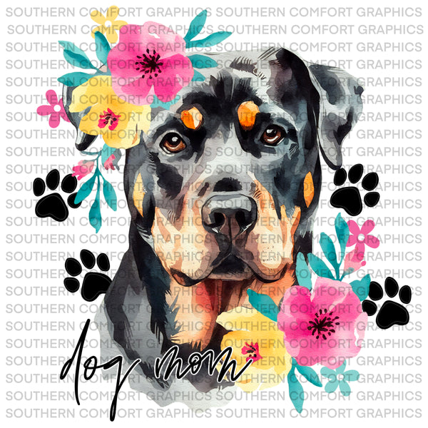 Floral Dog |PNG|