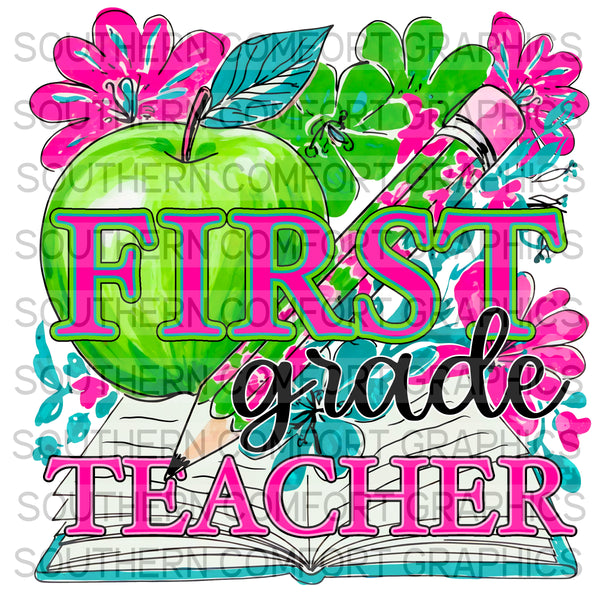 First Grade Teacher |PNG|
