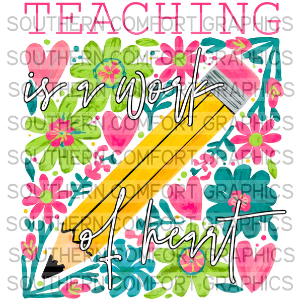 Teaching is a work of heart |PNG|