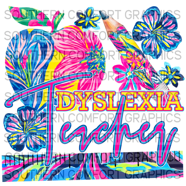 Dyslexia Teacher PNG