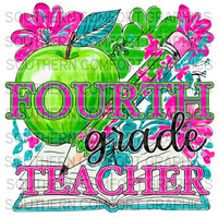 Fourth Grade Teacher |PNG|