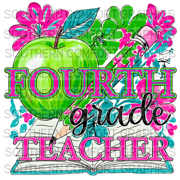 Fourth Grade Teacher |PNG|