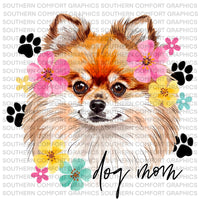 Floral Dog |PNG|